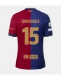 Moški Nogometna dresi replika Barcelona Andreas Christensen #15 Domači 2024-25 Kratek rokav